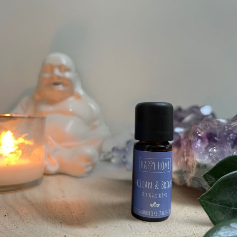 Clean & Bright essentiële olie - 10 ml - Happy Home blends