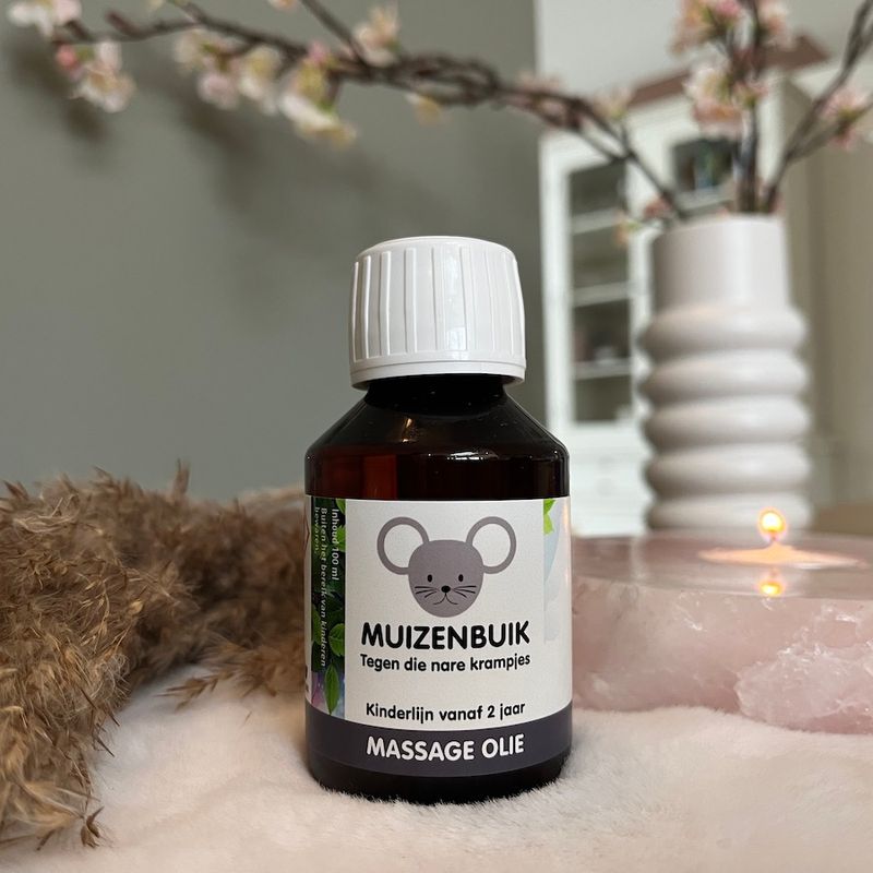 Muizenbuik massageolie - 100 ml - Baby's en kinderen