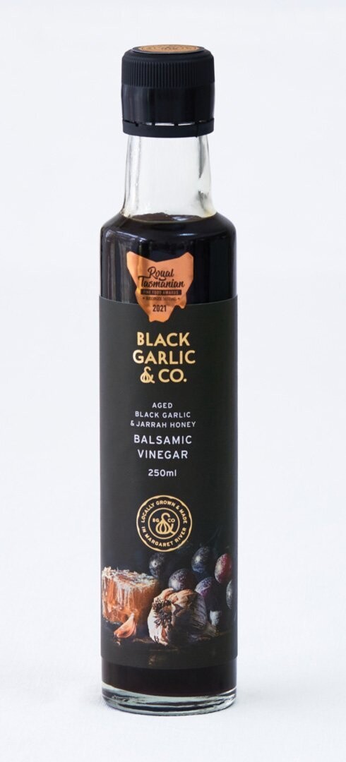 Aged Black Garlic & Jarrah Honey Balsamic Vinegar