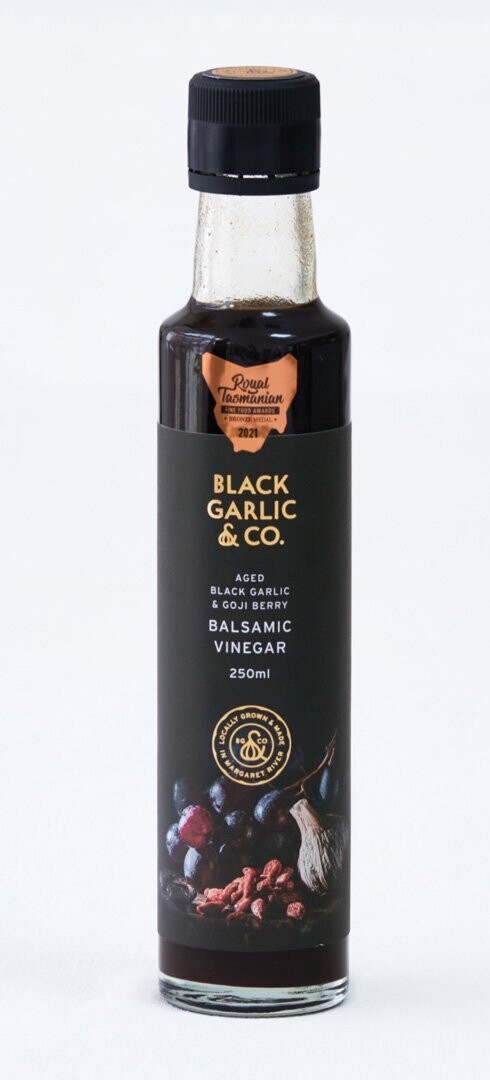 Aged Black Garlic & Goji Berry Balsamic Vinegar