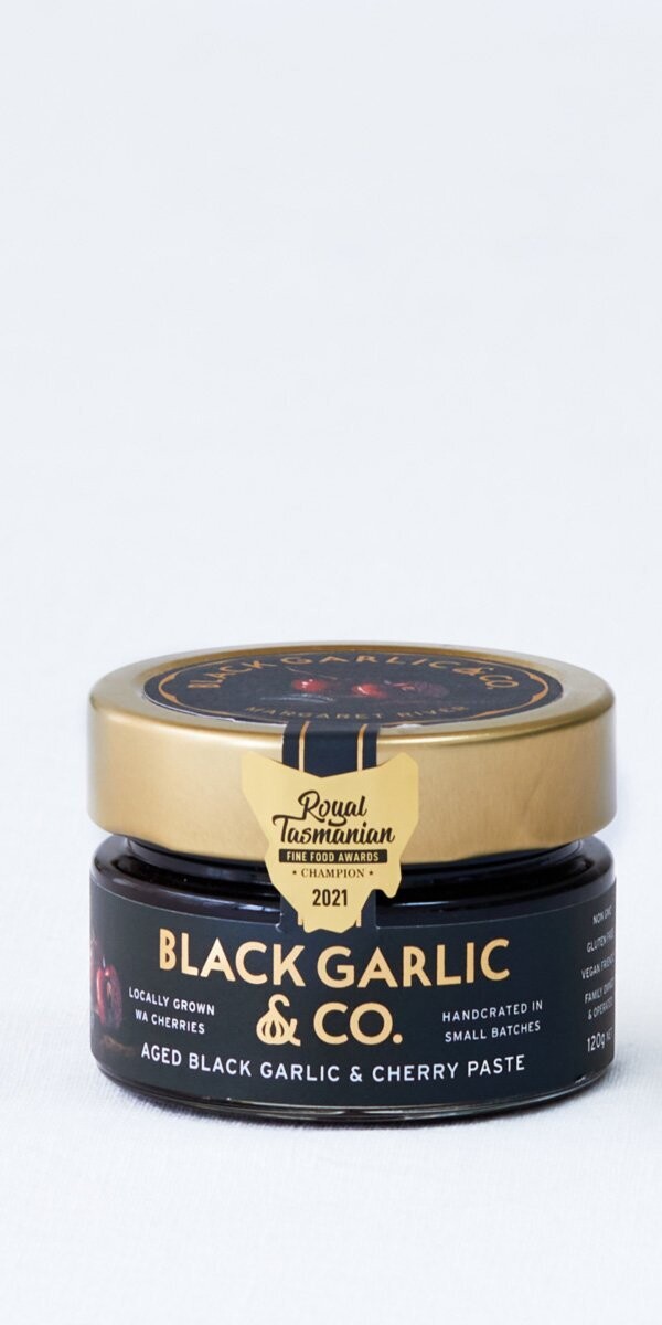 Aged Black Garlic & Cherry Paste