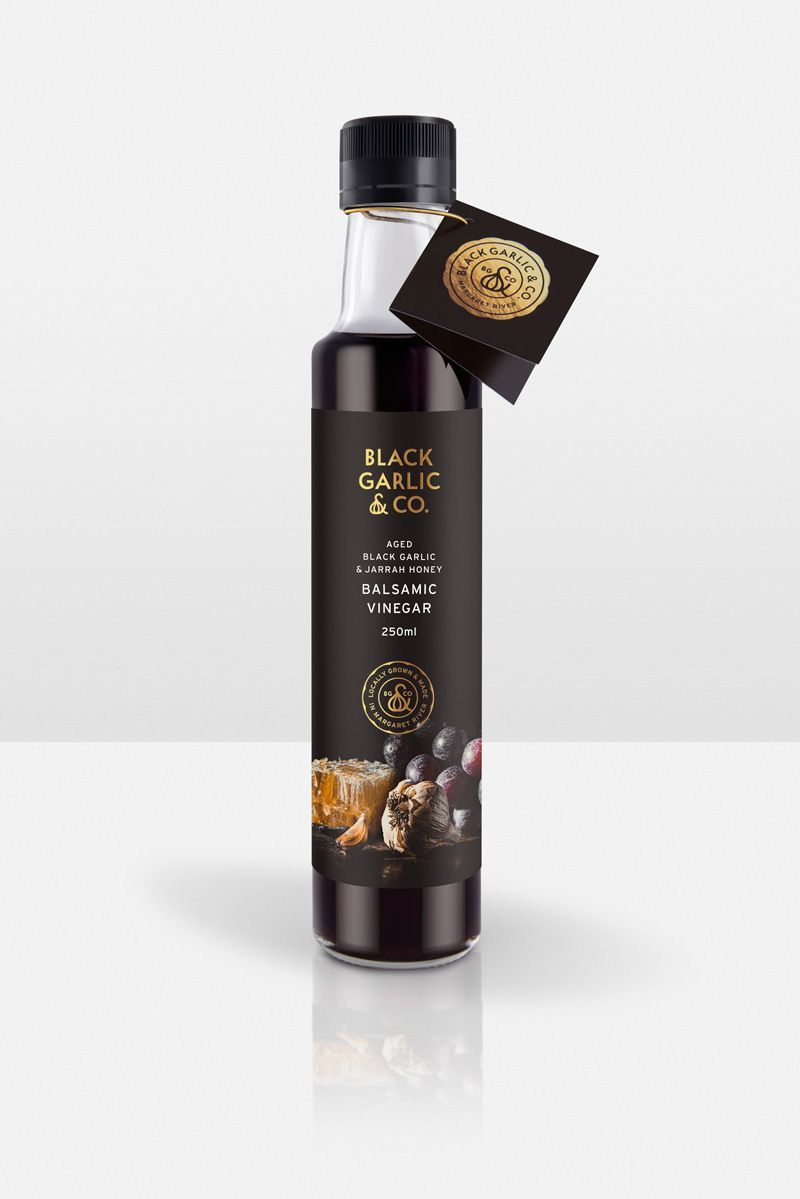 Aged Black Garlic & Jarrah Honey Balsamic Vinegar