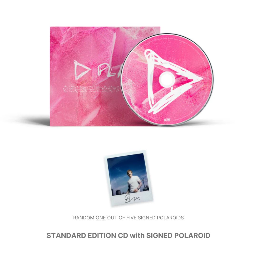 PLAY (SIGNED CD) - ED SHEERAN