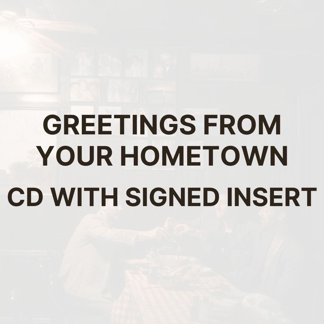 GREETINGS FROM YOUR HOMETOWN (CD WITH SIGNED INSERT) - JONAS BROTHERS