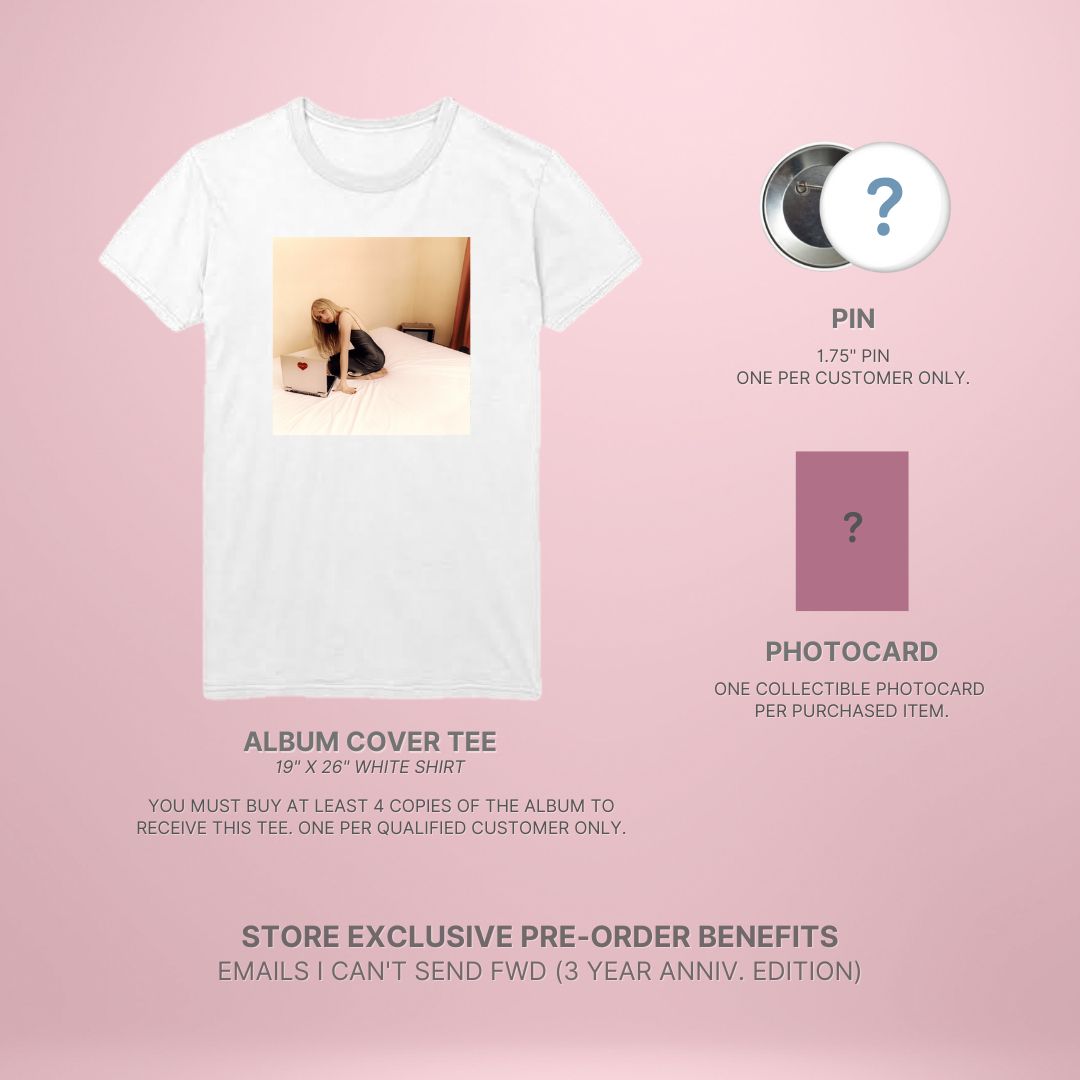EMAILS I CAN&#39;T SEND FWD (3 YEAR ANNIV. EDITION) [VINYL] - SABRINA CARPENTER