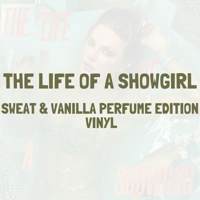THE LIFE OF A SHOWGIRL (SWEAT &amp; VANILLA PERFUME EDITION VINYL) - TAYLOR SWIFT