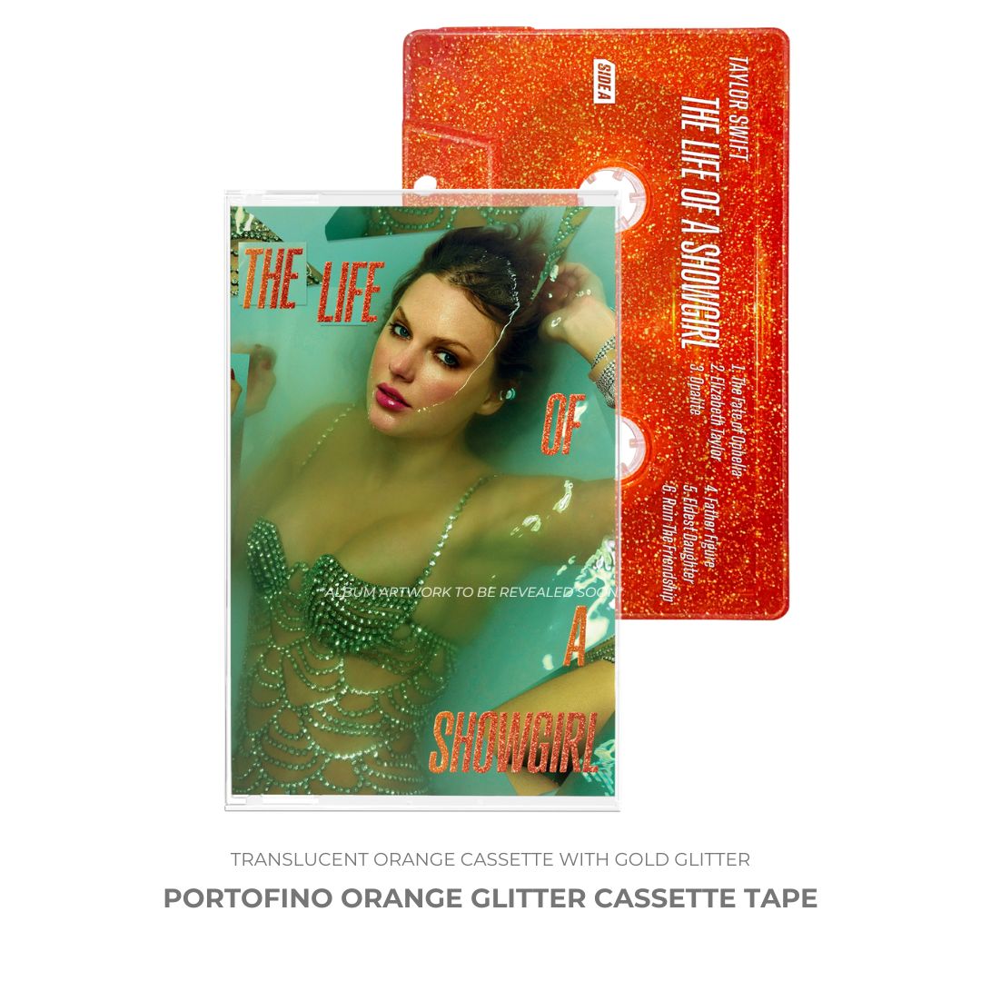 THE LIFE OF A SHOWGIRL (CASSETTE TAPE) - TAYLOR SWIFT