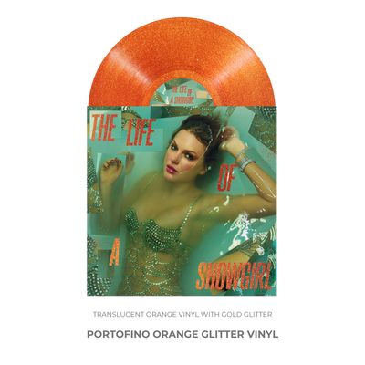THE LIFE OF A SHOWGIRL (SWEAT &amp; VANILLA PERFUME EDITION: PORTOFINO ORANGE GLITTER VINYL)