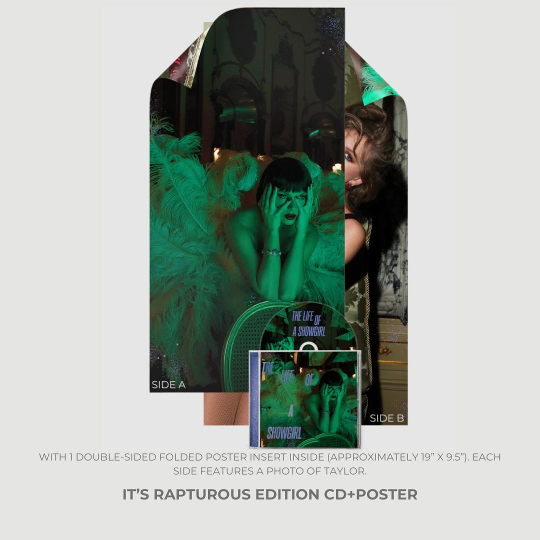 THE LIFE OF A SHOWGIRL (IT&#39;S RAPTUROUS EDITION CD+POSTER)
