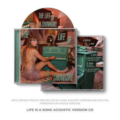 THE LIFE OF A SHOWGIRL (LIFE IS A SONG ACOUSTIC VERSION CD)