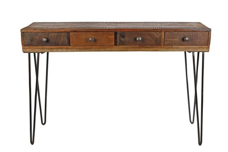 Wandtafel naturel hout