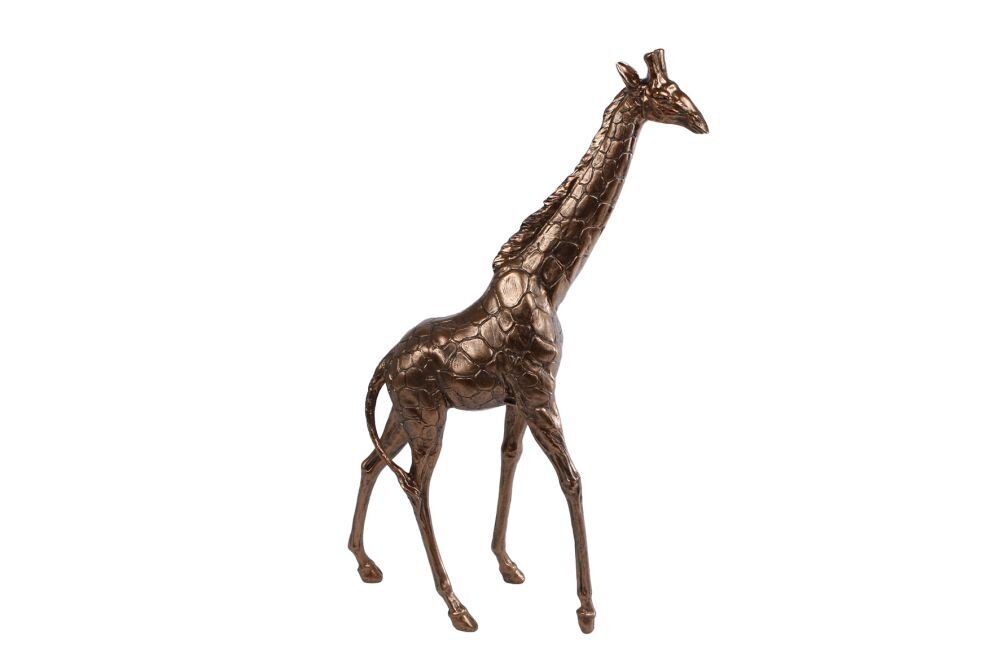 Sculptuur Giraf S brons