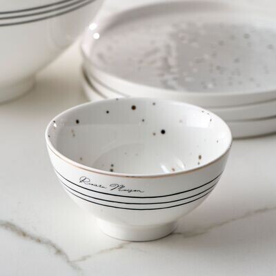 RM Bowl Dots &amp; Stripes