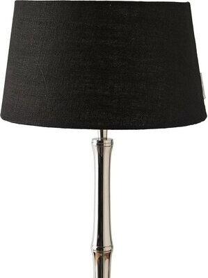 RM Linen lampshade black 25x30