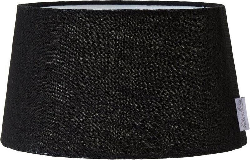 RM Linen lampshade black 25x30