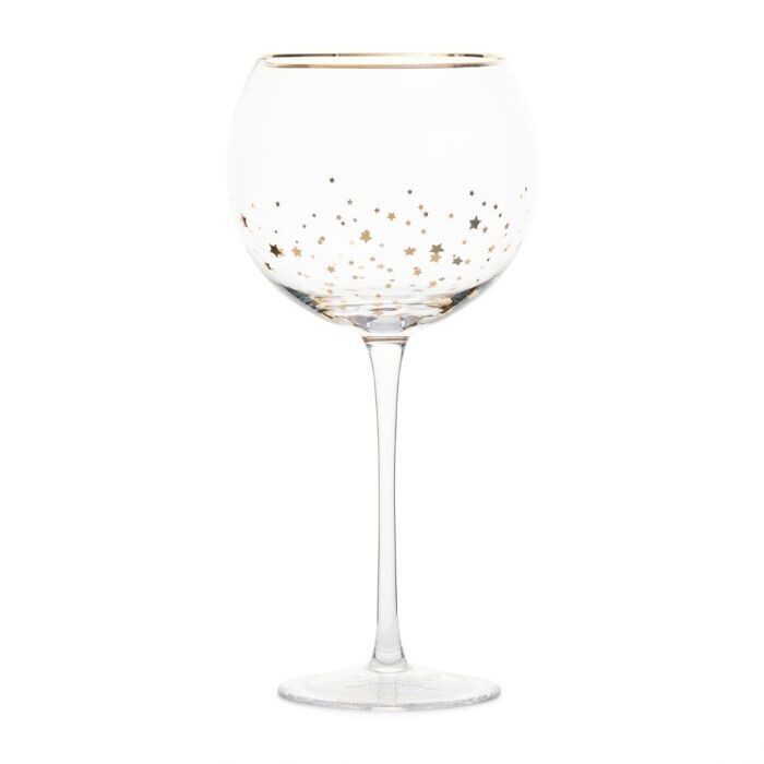 RM Starry night Wine glass