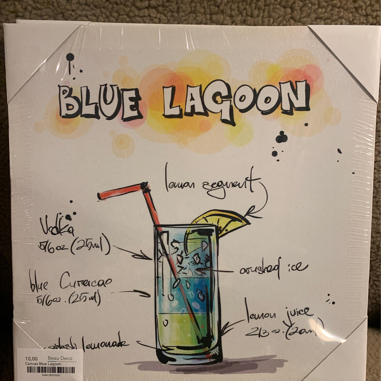 Canvas Blue Lagoon