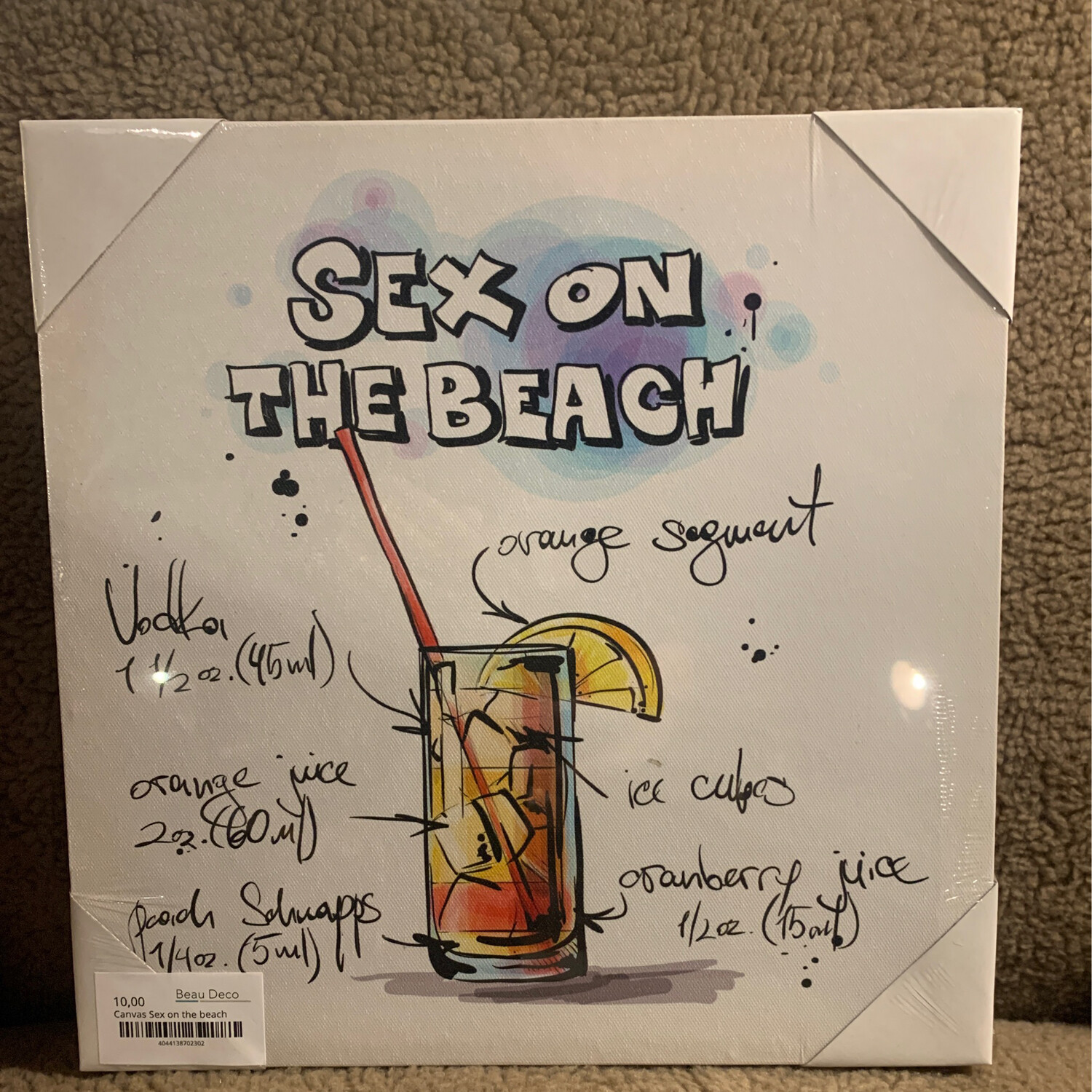 Canvas Sex on the beach
