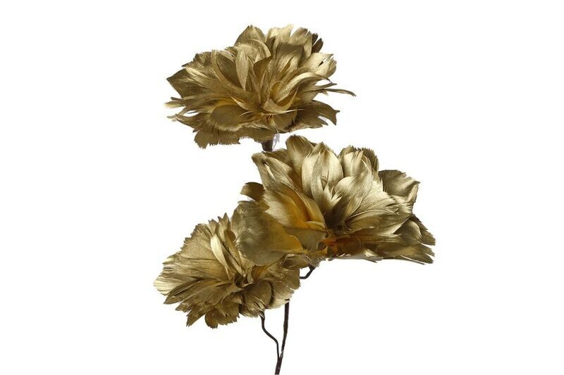 Verenbloem goud 75cm