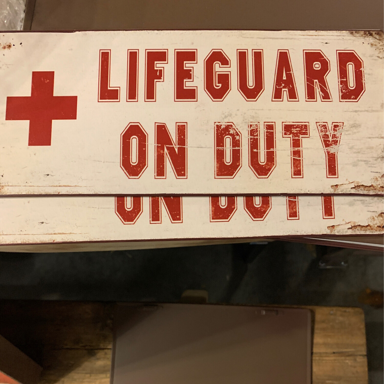 TB lifeguard on duty