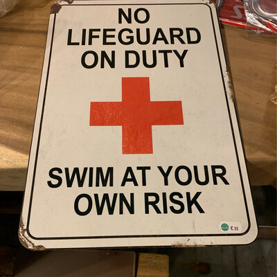 TB No lifeguard on duty