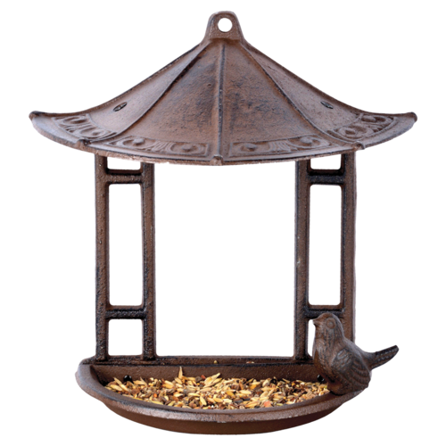 Vogelvoederhuis wand