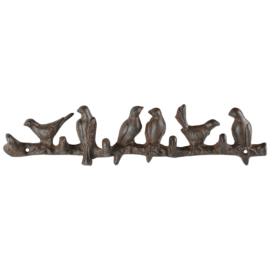 Haak vogels op een rij