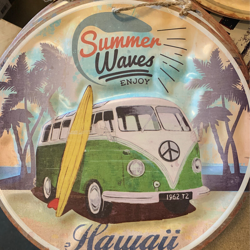 TB rond Summer waves