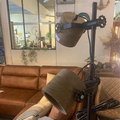 Vloerlamp 2 spot