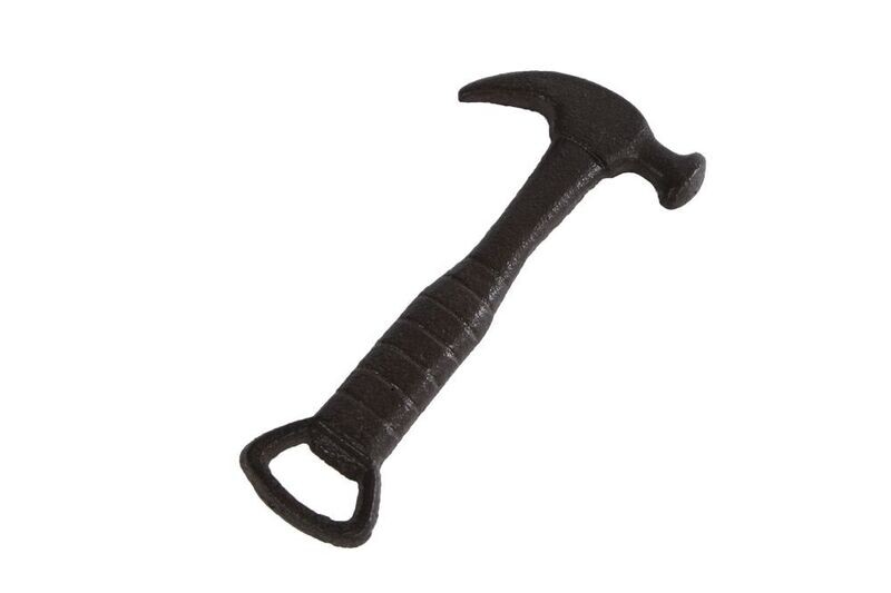 Bieropener HAMER roest gietijzer