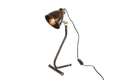 Bureaulamp old brown