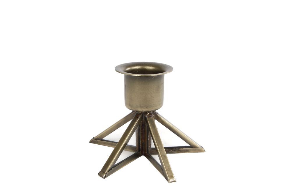 Kandelaar STAR S oud goud