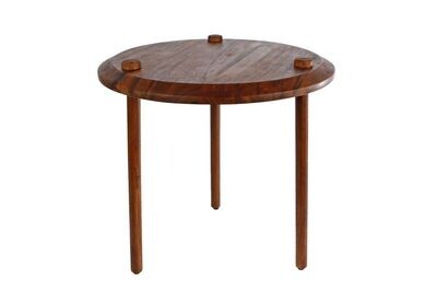 Tafel KD rond naturel hout