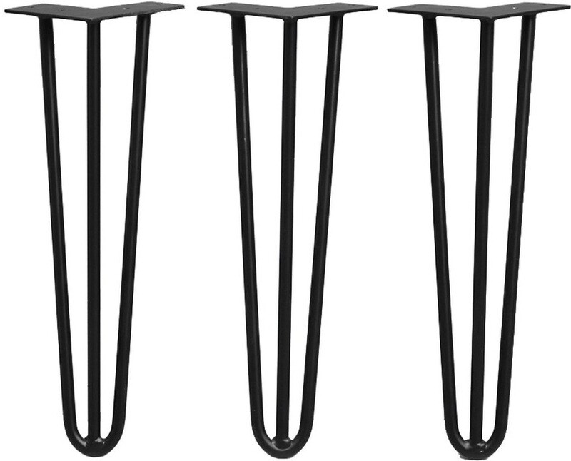 Tafelpoot HAIRPIN 65 cm - set/3