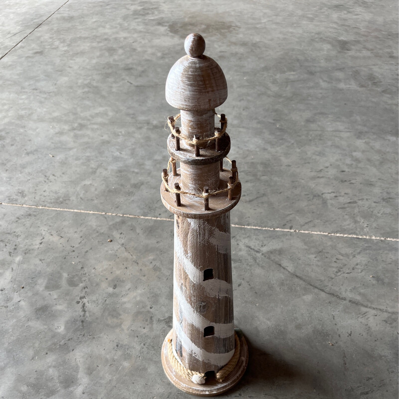 Vuurtoren naturel/wit