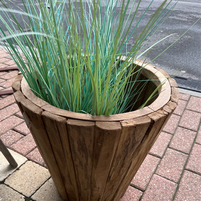 Bloempot teak