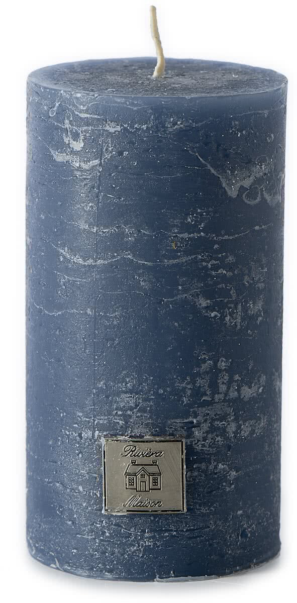 RM candle blue 7x13