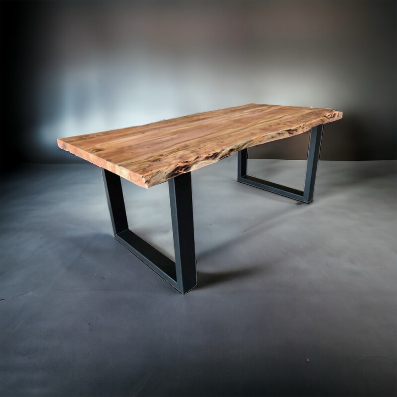 Eettafel acacia - live edge 130