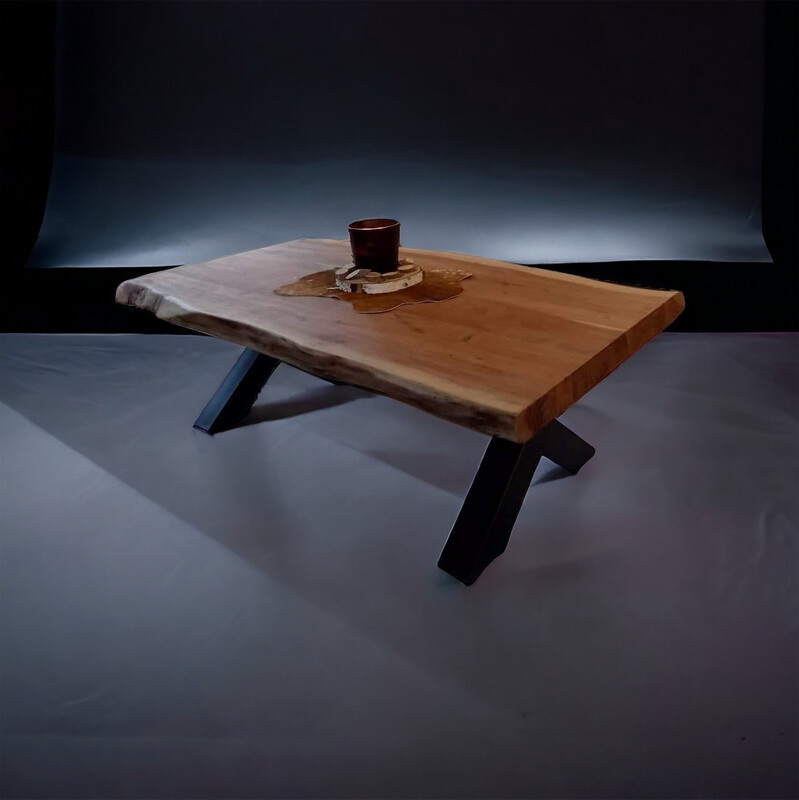 Salontafel acacia - live edge 130