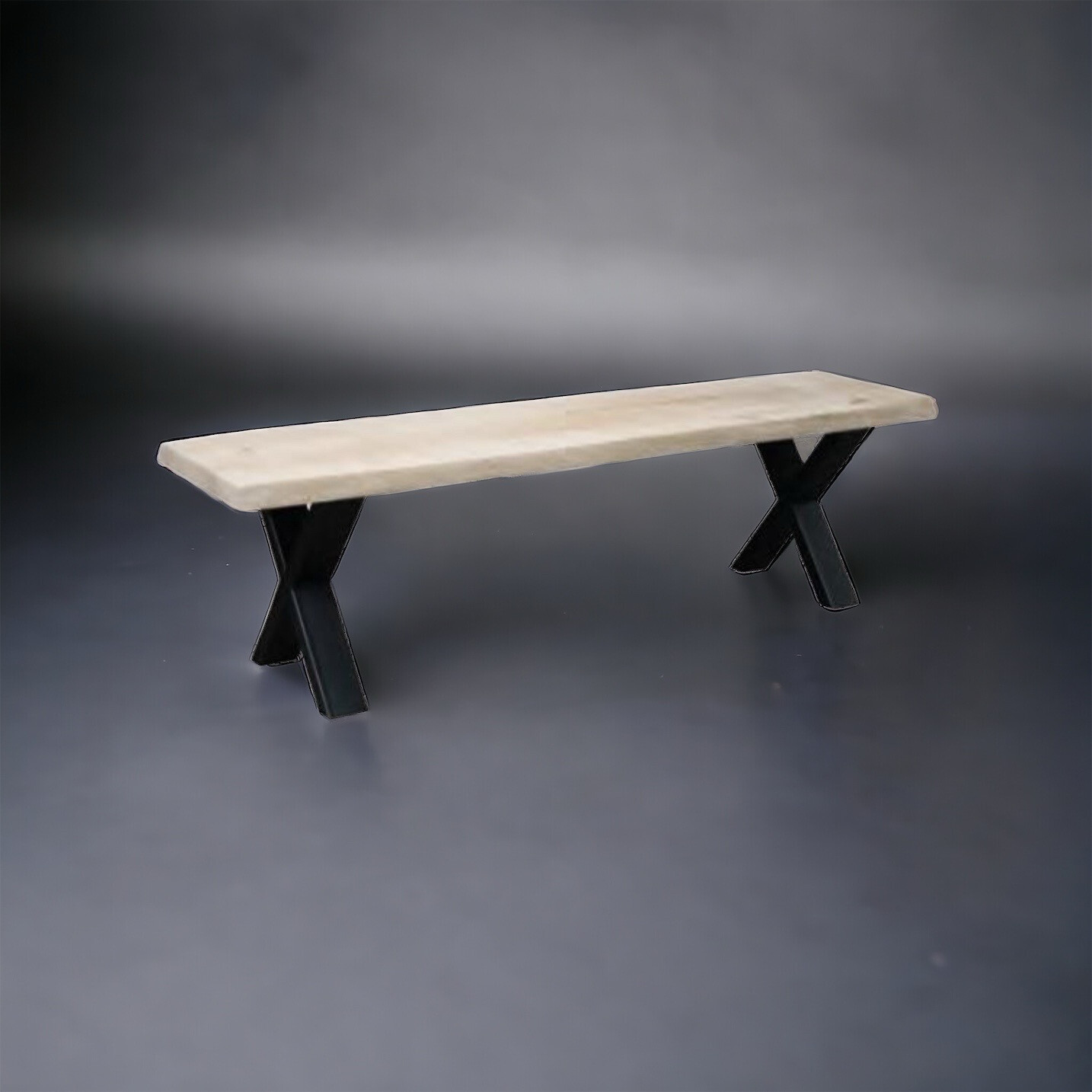 Bank eik - live edge