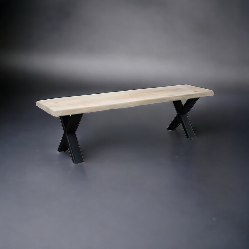 Bank eik - live edge