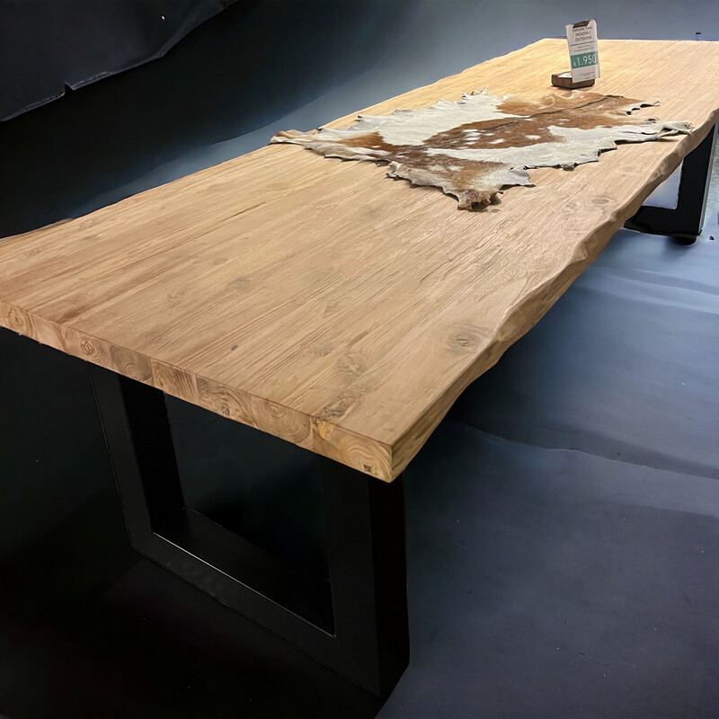 Eettafel teak 'svensson'