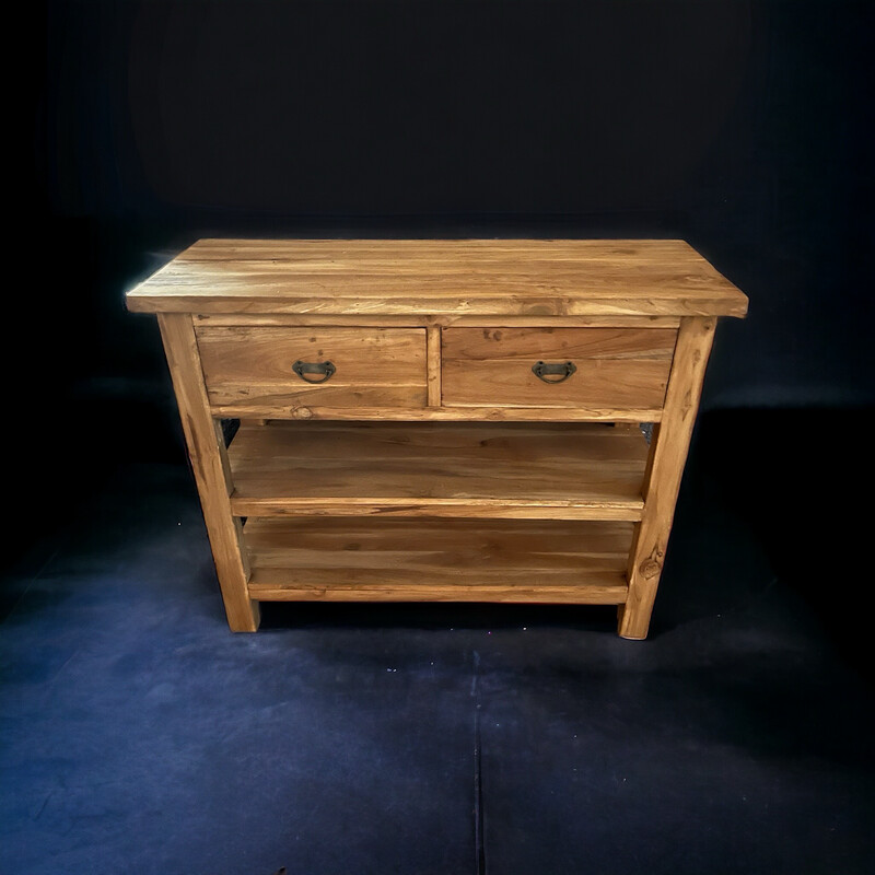 Wandkastje teak