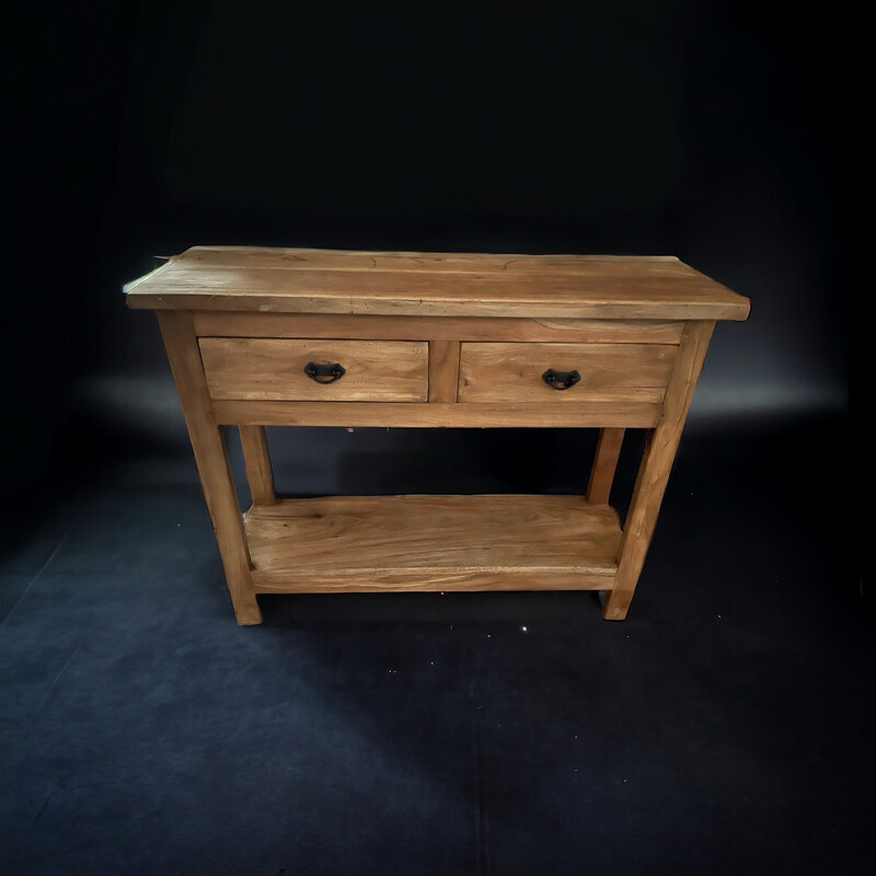 Wandkastje teak 
