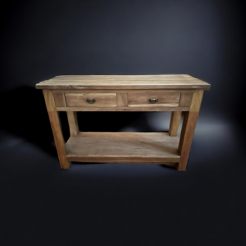 Wandkastje teak