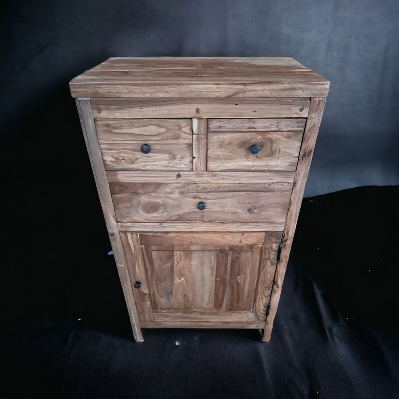 Wandkastje teak