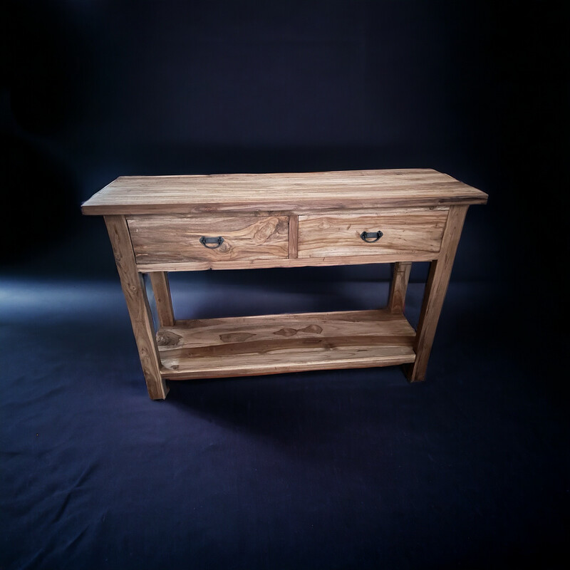 Wandkastje teak