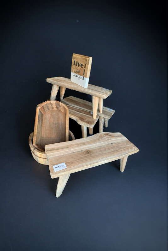 Tafelbankje teak RH