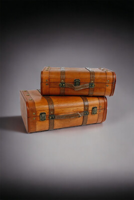 Deco koffer hout