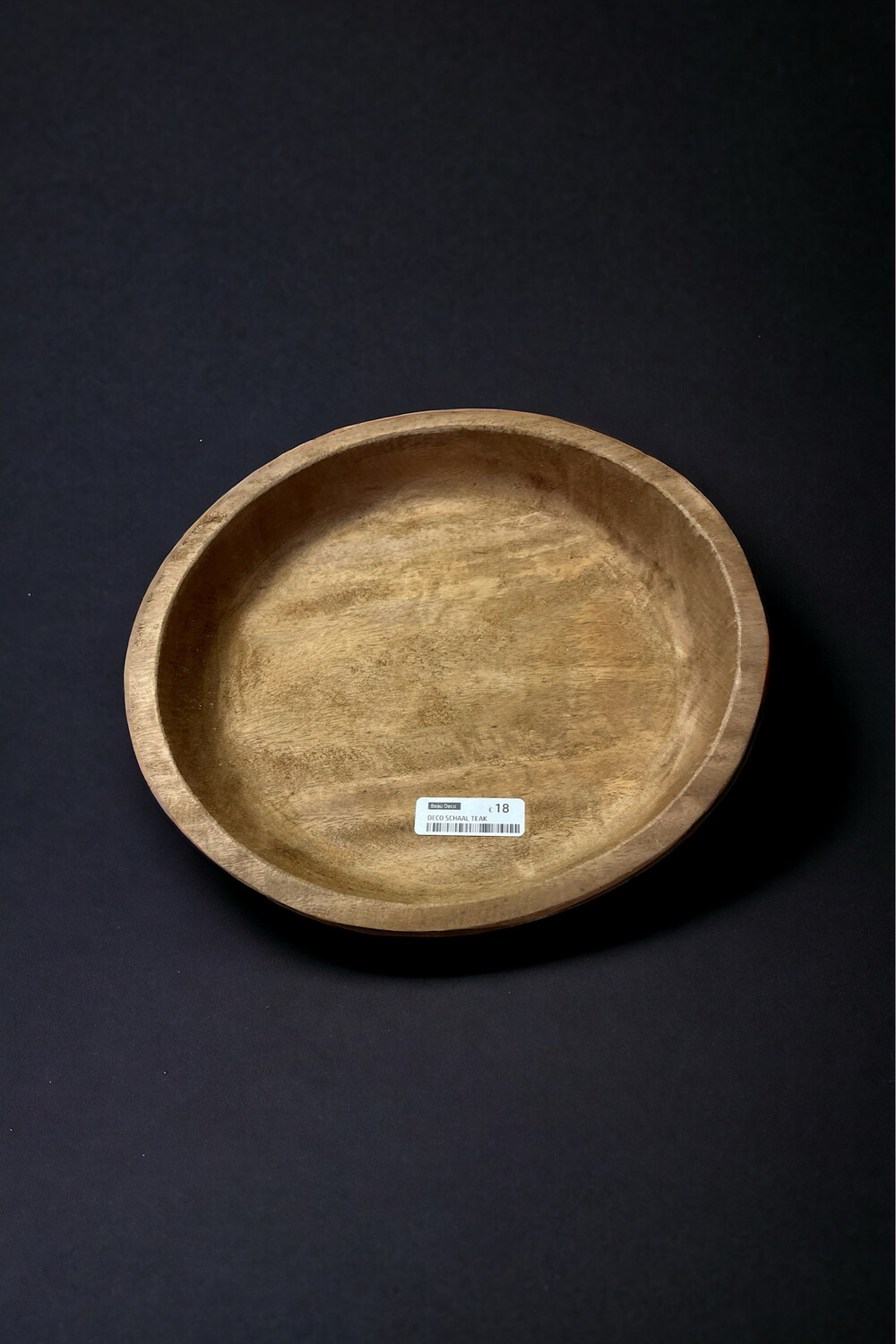 Deco schaal teak